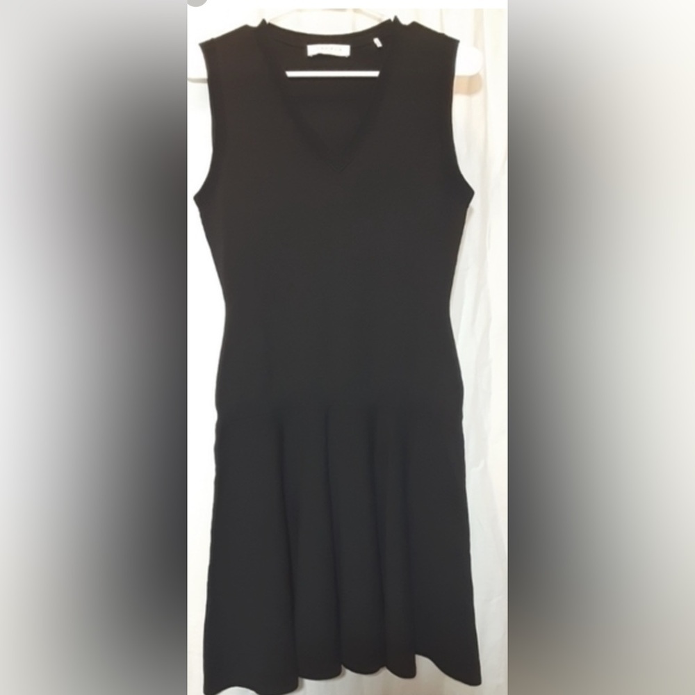 Sandro black knit ‘tennis dress’. Small